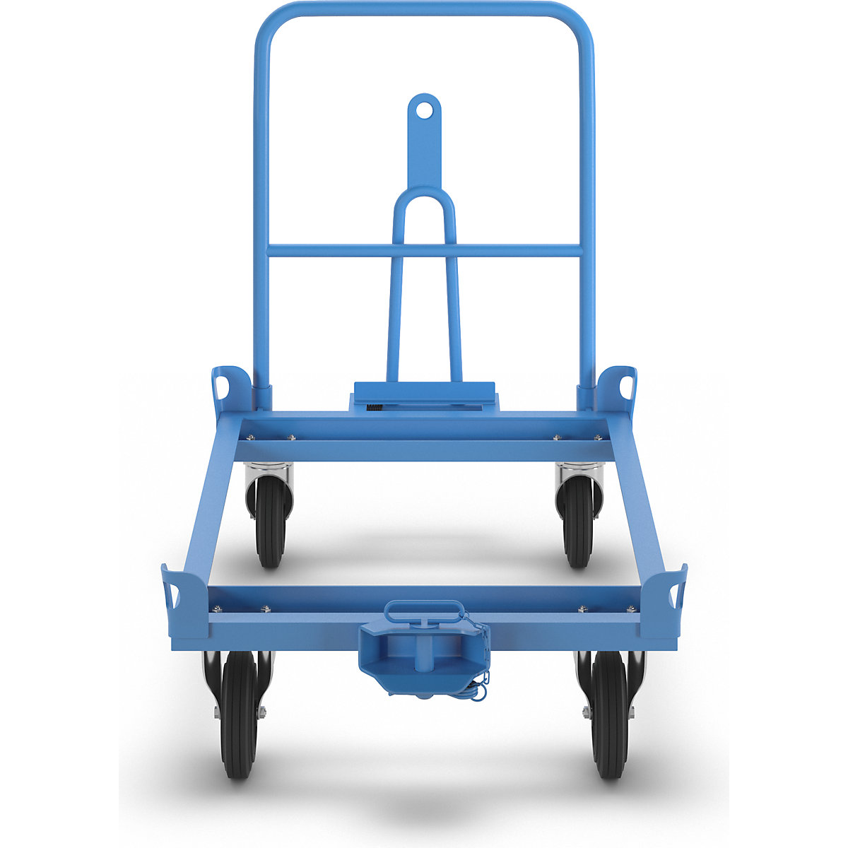 Telaio con rotelle con timone e giunto – eurokraft pro (Foto prodotto 5)-4