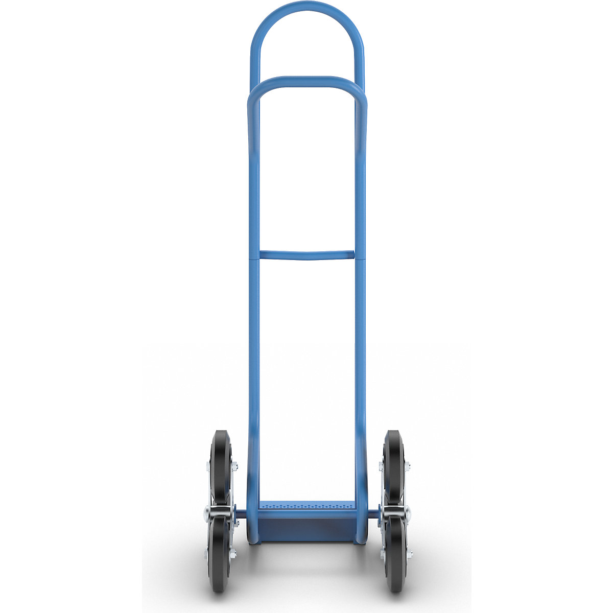 Carretilla de acero para transporte de sacos por escaleras – eurokraft pro (Imagen del producto 4)-3