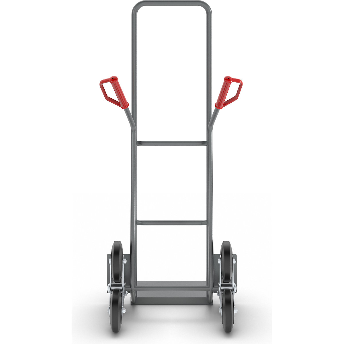 Carretilla de acero para transporte de sacos por escaleras – eurokraft basic (Imagen del producto 7)-6