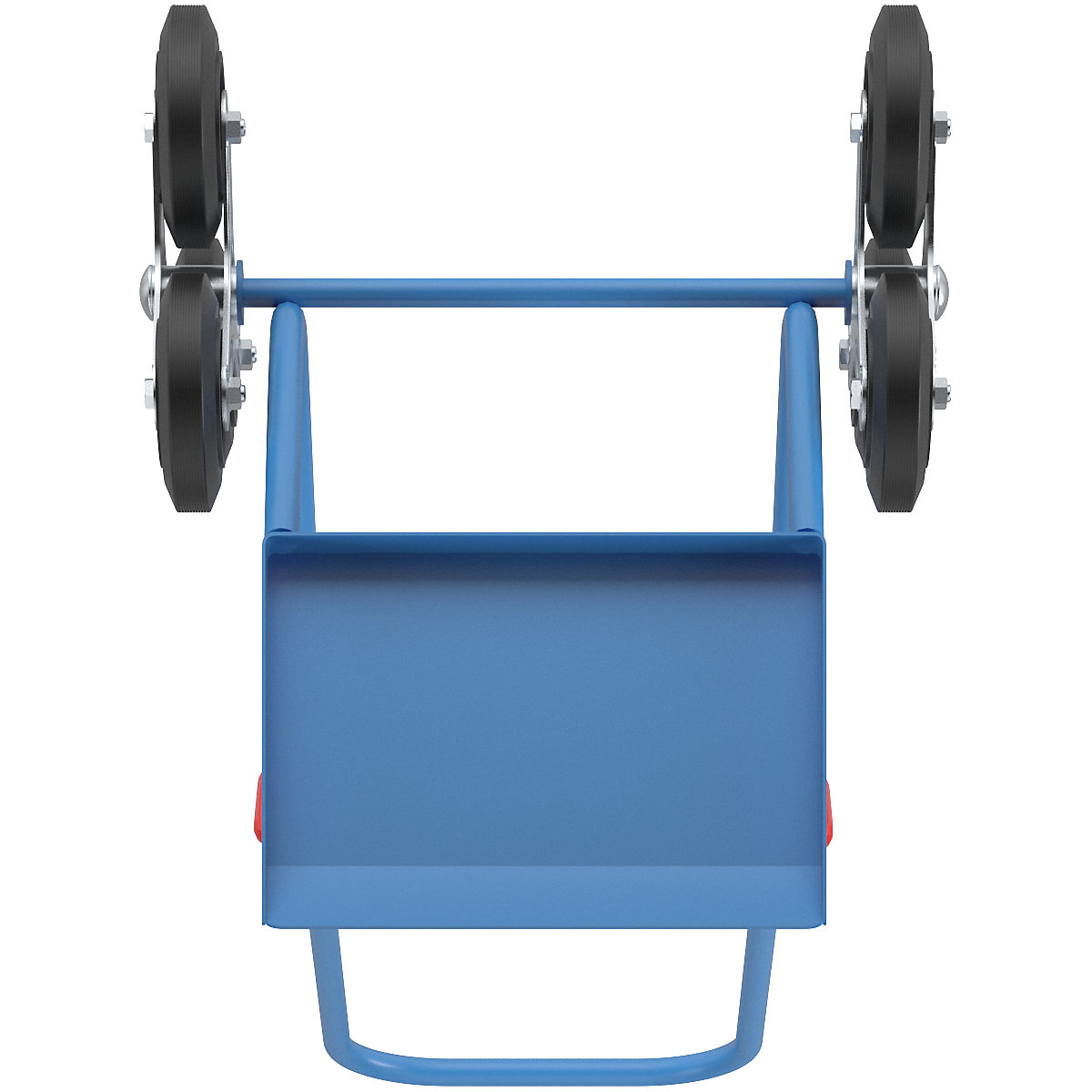 Carretilla de acero para transporte de sacos por escaleras – eurokraft pro (Imagen del producto 9)-8