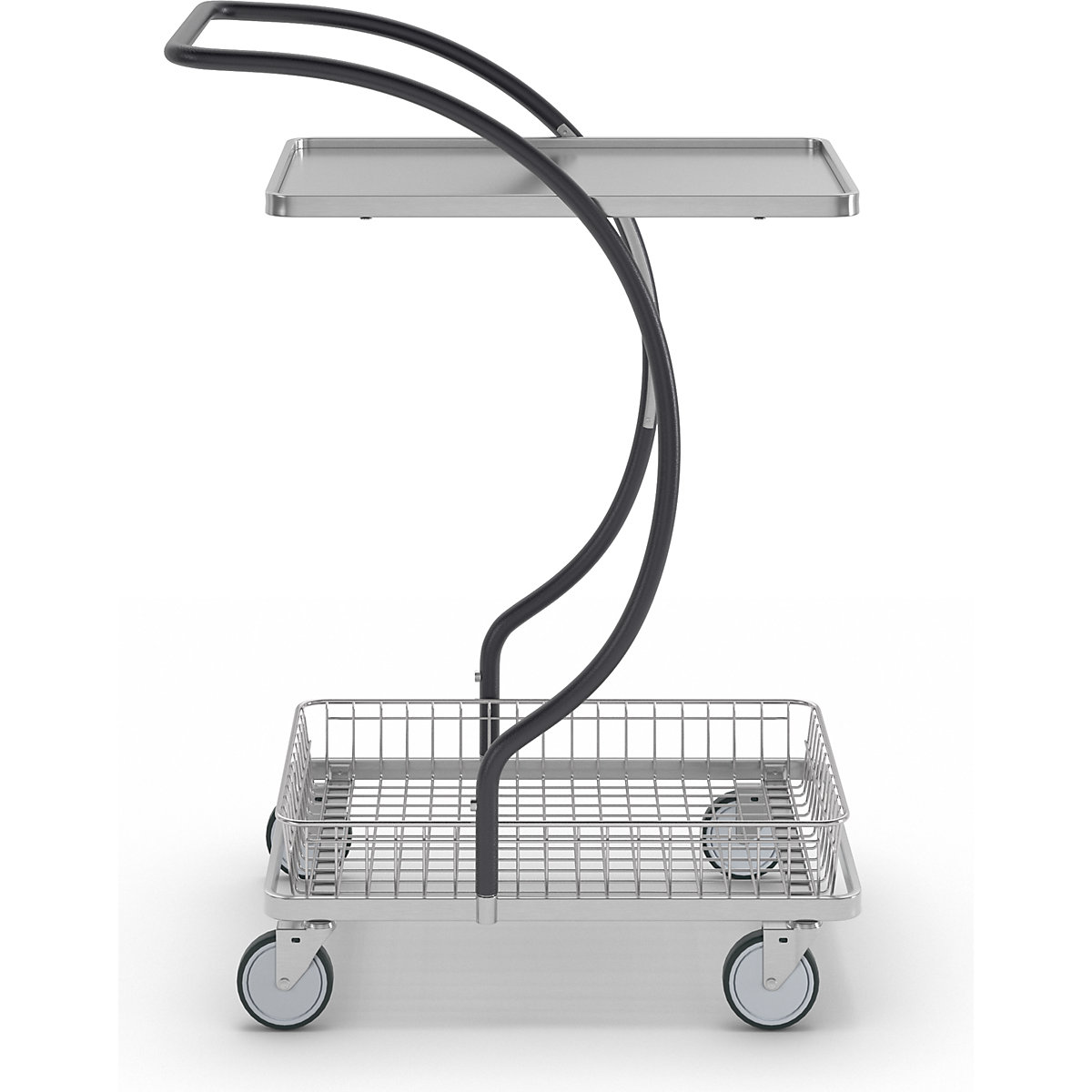 Carrito de supermercado y mesa rodante C-LINE – Kongamek (Imagen del producto 5)-4
