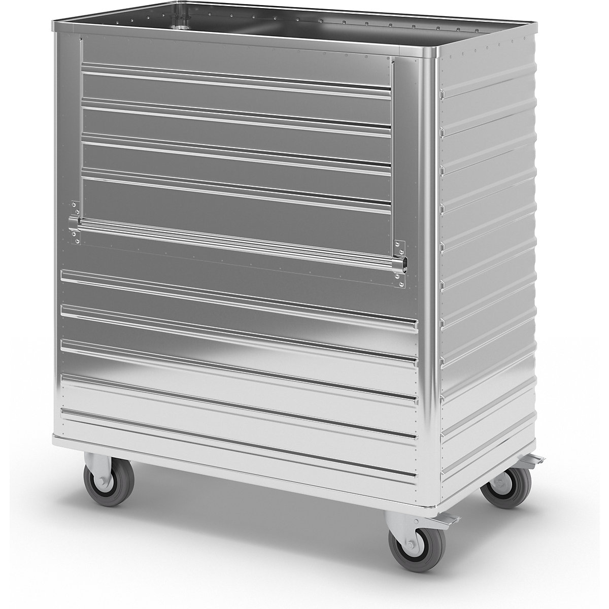Carro-caja de aluminio, pared lateral abatible – Gmöhling (Imagen del producto 14)-13