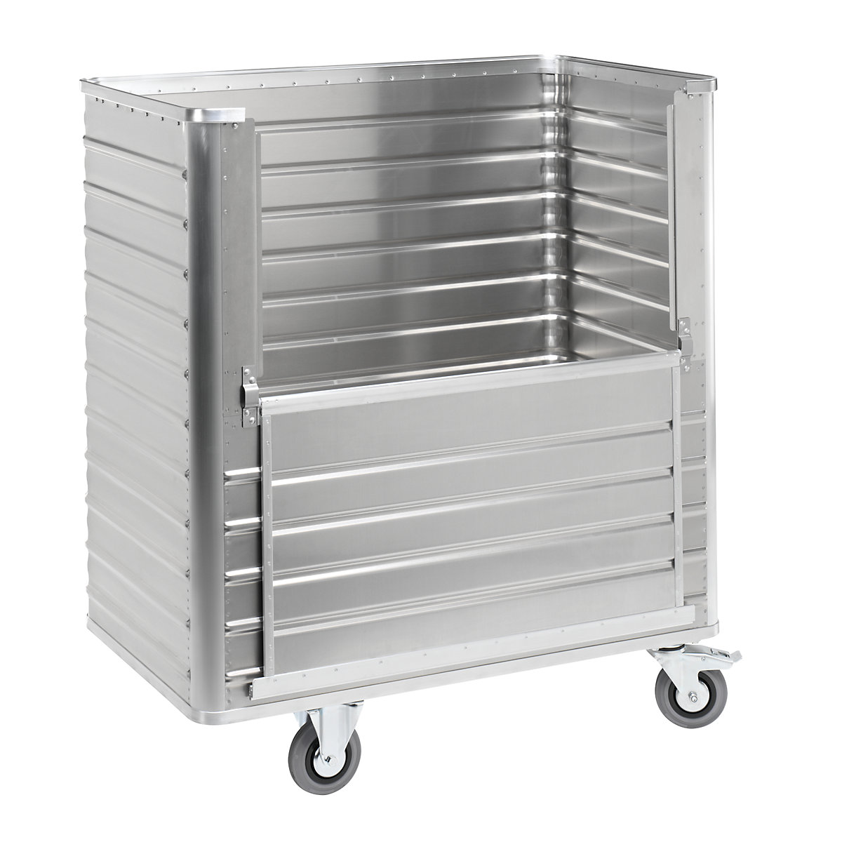 Carro-caja de aluminio, pared lateral abatible – Gmöhling (Imagen del producto 19)-18