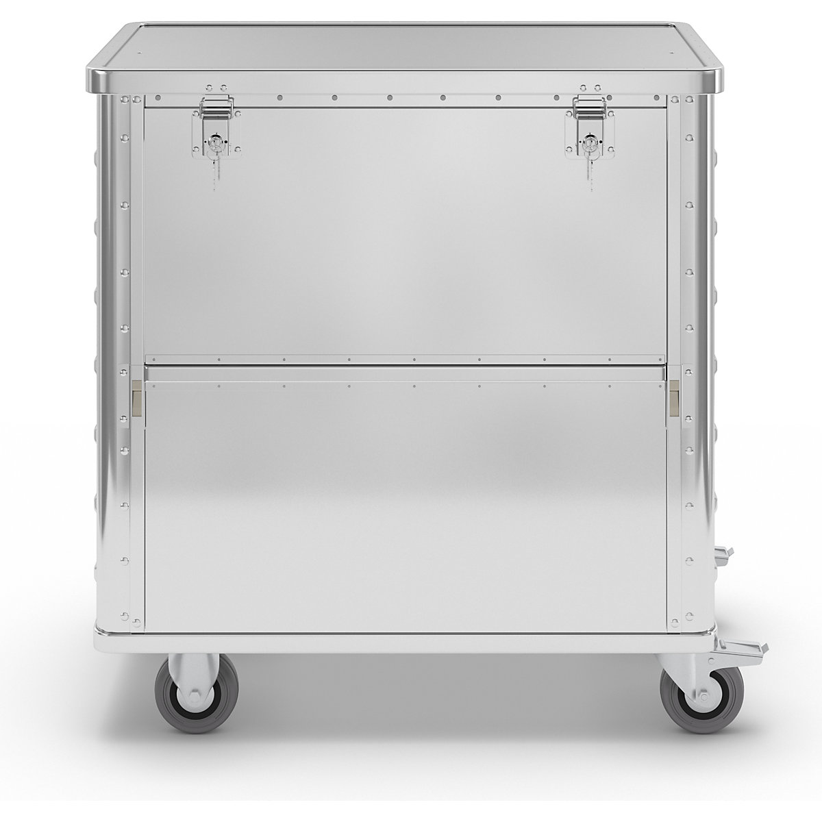 Carro-caja de aluminio, pared lateral descendible – Gmöhling (Imagen del producto 11)-10
