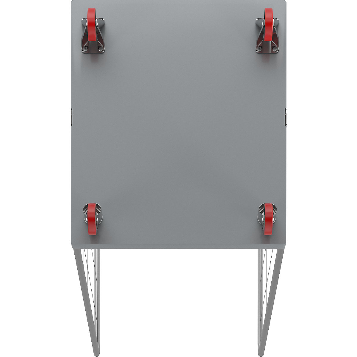 Contenedor rodante higiénico – eurokraft pro (Imagen del producto 10)-9