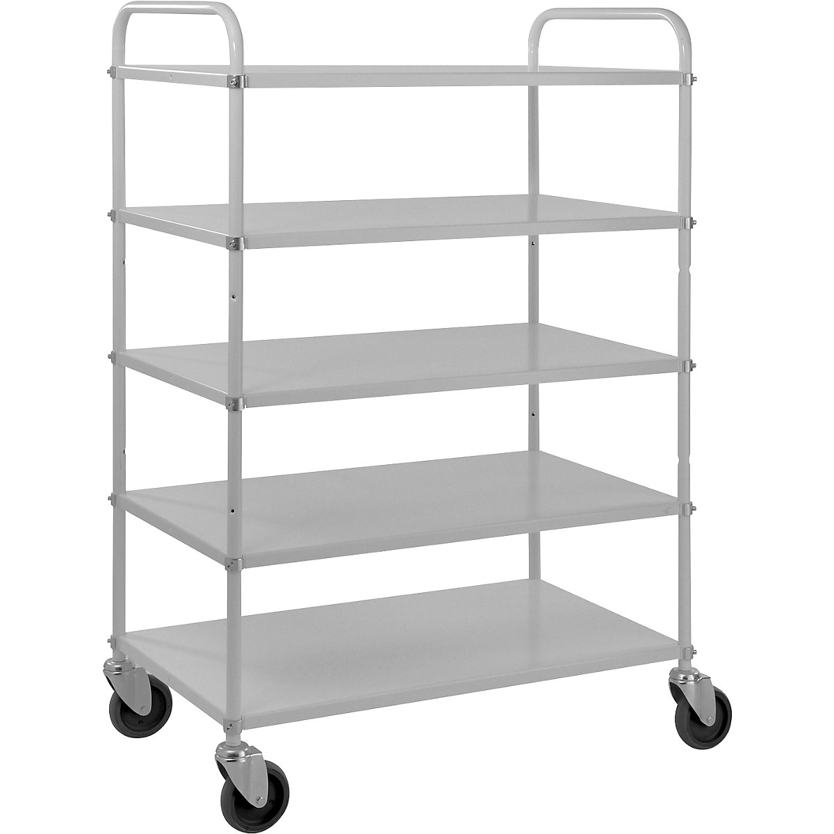 Estantería rodante Zero – Kongamek, 5 pisos, L x A x H 980 x 585 x 1445 mm-0