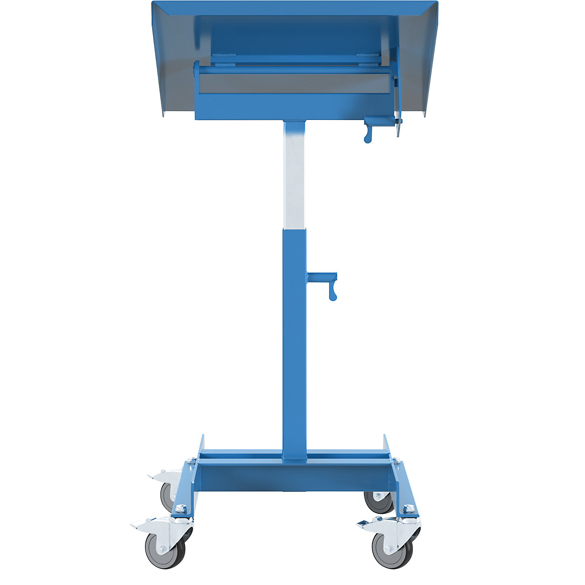 Posicionador de material, carga máx. 150 kg, transitable – eurokraft pro (Imagen del producto 3)-2