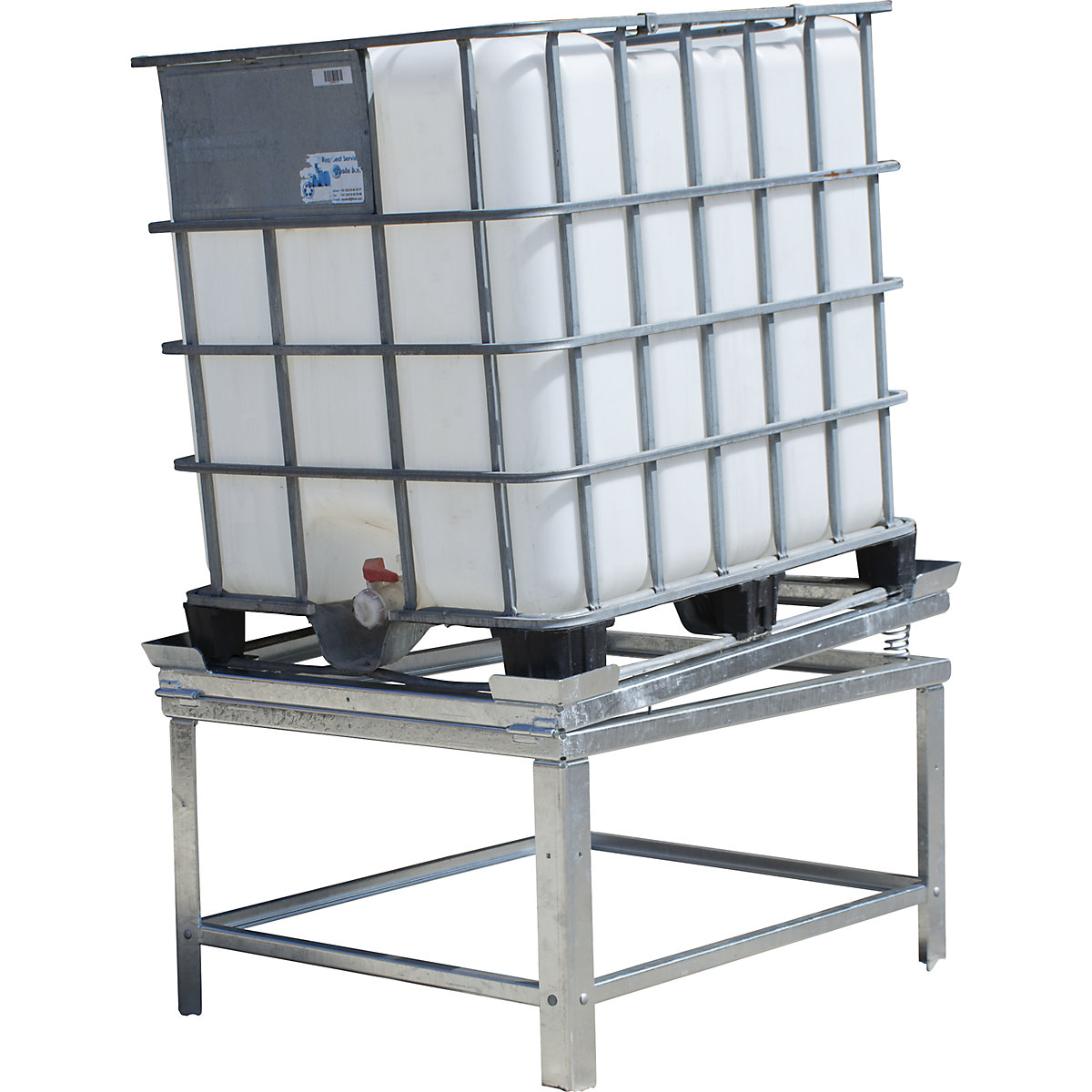 Vaciador de residuos de IBC – eurokraft pro (Imagen del producto 2)-1