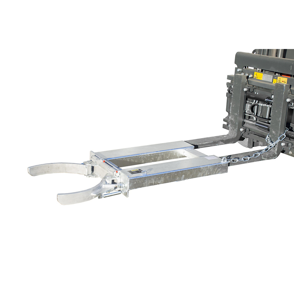Sistem de prindere pentru butoi – eurokraft pro, pentru 1 butoi, capacitate portantă 500 kg, zincat-0