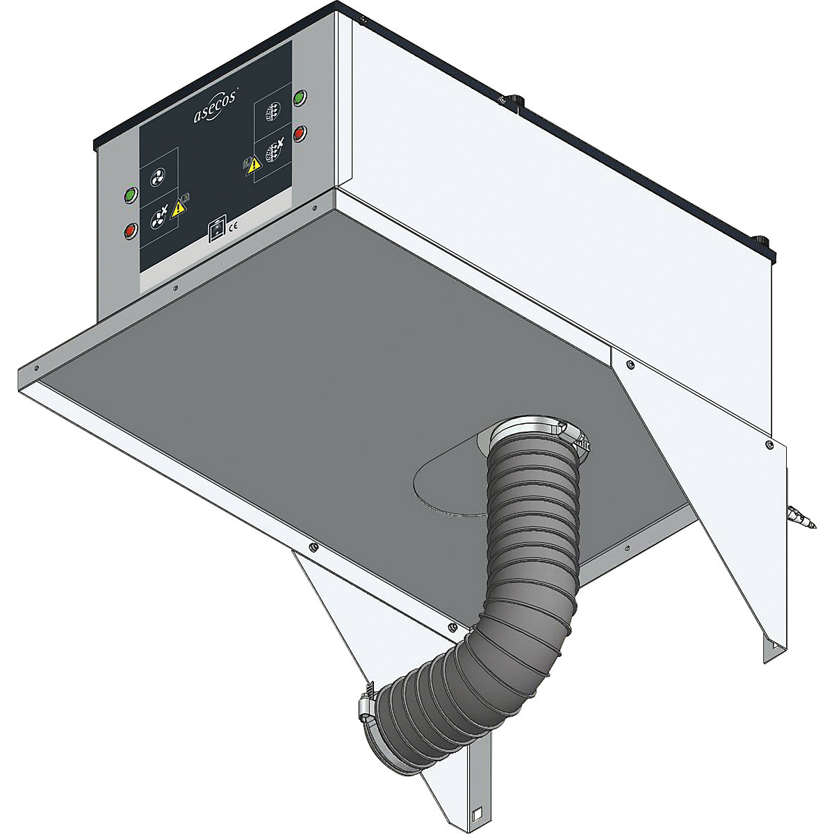 Adapter za stensko montažo - asecos