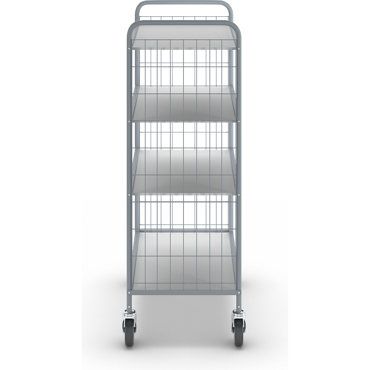 Kancelářský etážový vozík, nosnost 150 kg (Obrázek výrobku 7)-6