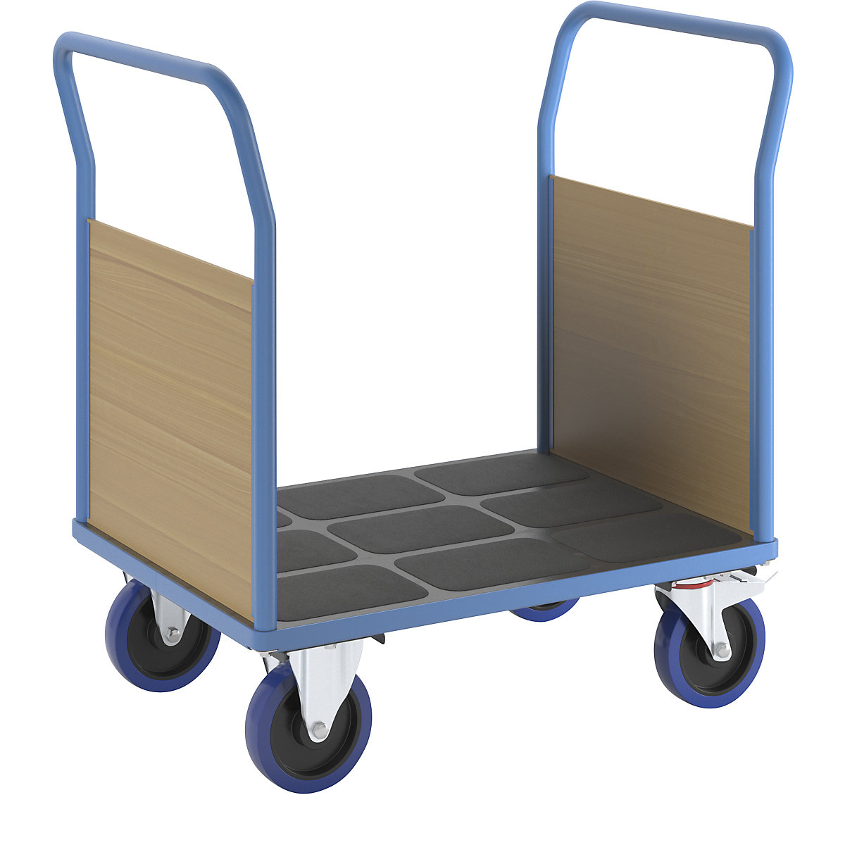 Plošinový vozík s čelními stěnami - eurokraft pro