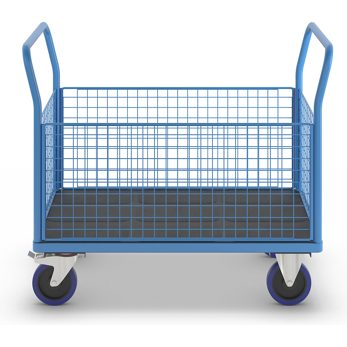 Plošinový vozík s mřížkovými stěnami – eurokraft pro (Obrázek výrobku 8)-7