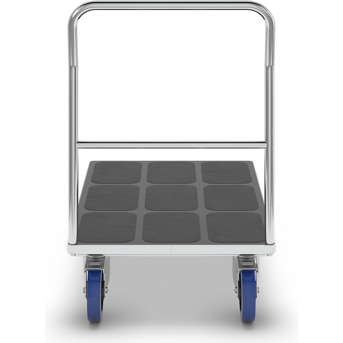 Plošinový vozík s trubkovou manipulační rukojetí – eurokraft pro (Obrázek výrobku 3)-2