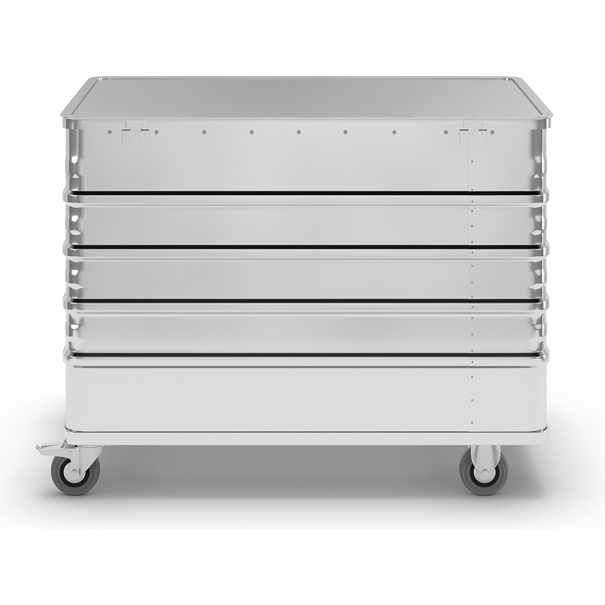 Hliníkový skříňový vozík, plnostěnný – Gmöhling (Obrázek výrobku 22)-21