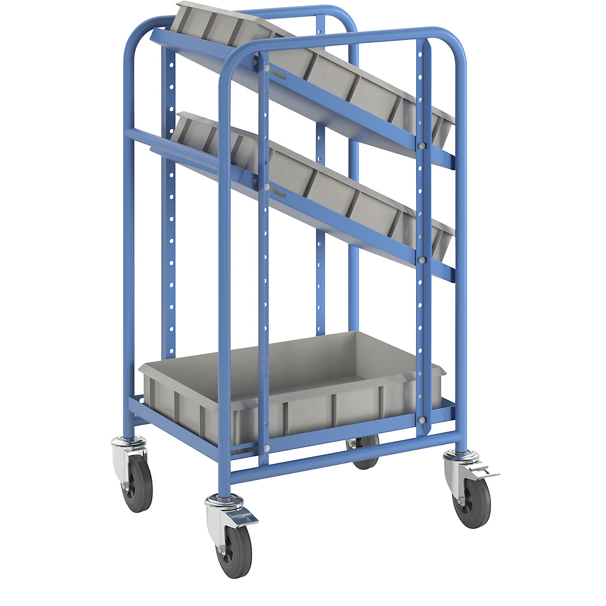 Etážový vozík pro euro přepravky – eurokraft pro