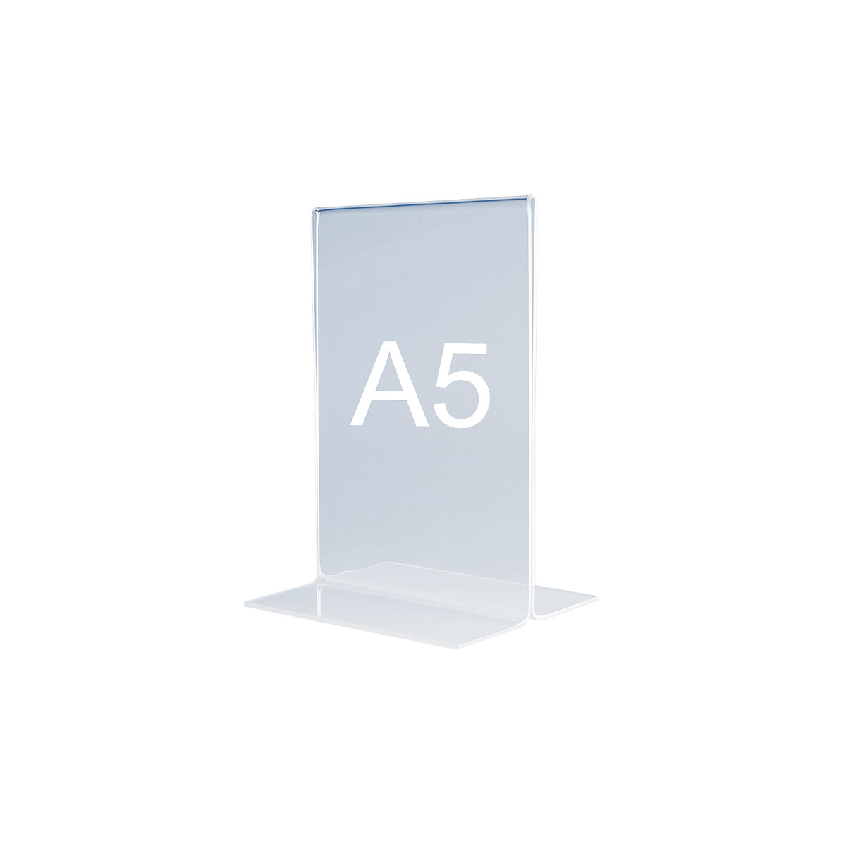 Display pentru masă – magnetoplan, drept, polistiren, format DIN A5 vertical, amb. 4 buc.-0