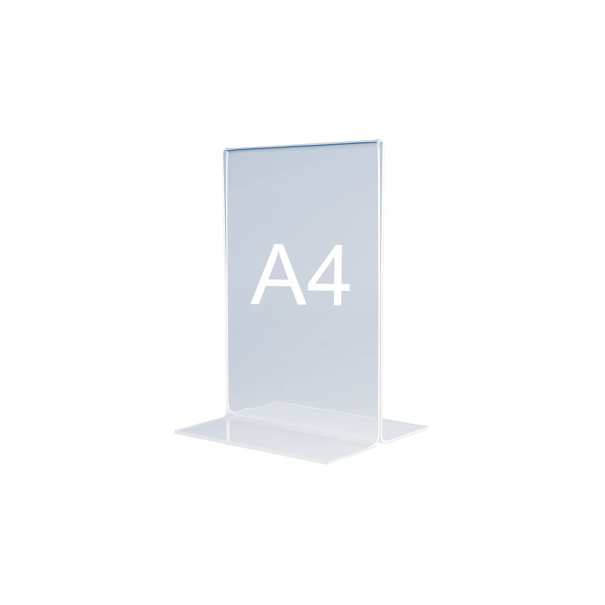 Display pentru masă – magnetoplan, drept, polistiren, format DIN A4 vertical, amb. 4 buc.-0