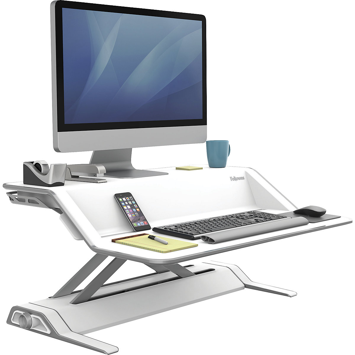 Stație de lucru pe scaun sau în picioare Lotus™ – Fellowes (Imagine produs 5)-4