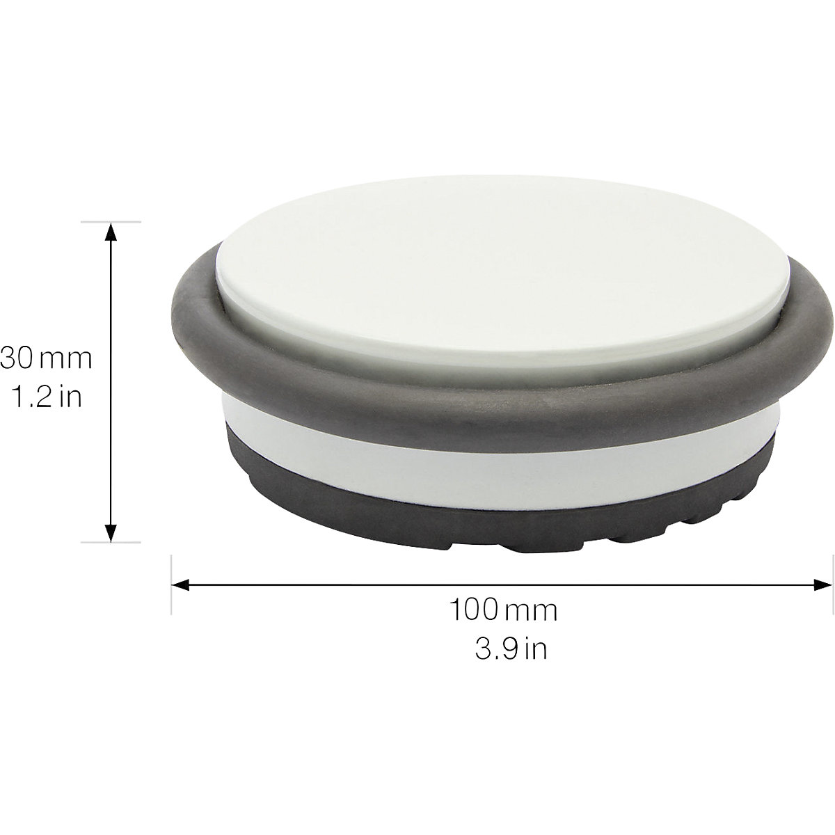 Opritor de ușă pentru podea BIG DISK – Wagner (Imagine produs 2)-1