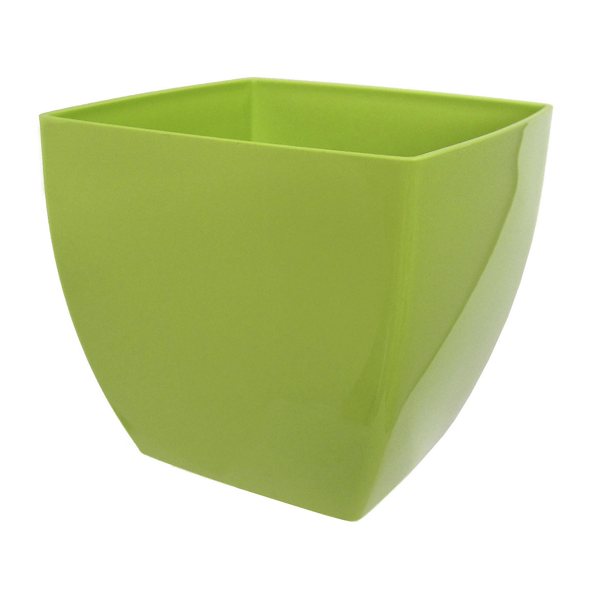Vază SIENA, conică, 17,5 l, înălțime 270 mm, amb. 2 buc., verde