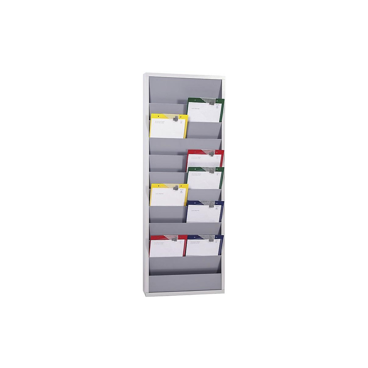 Tablă de planificare, cu 10 șine – EICHNER (Imagine produs 2)-1