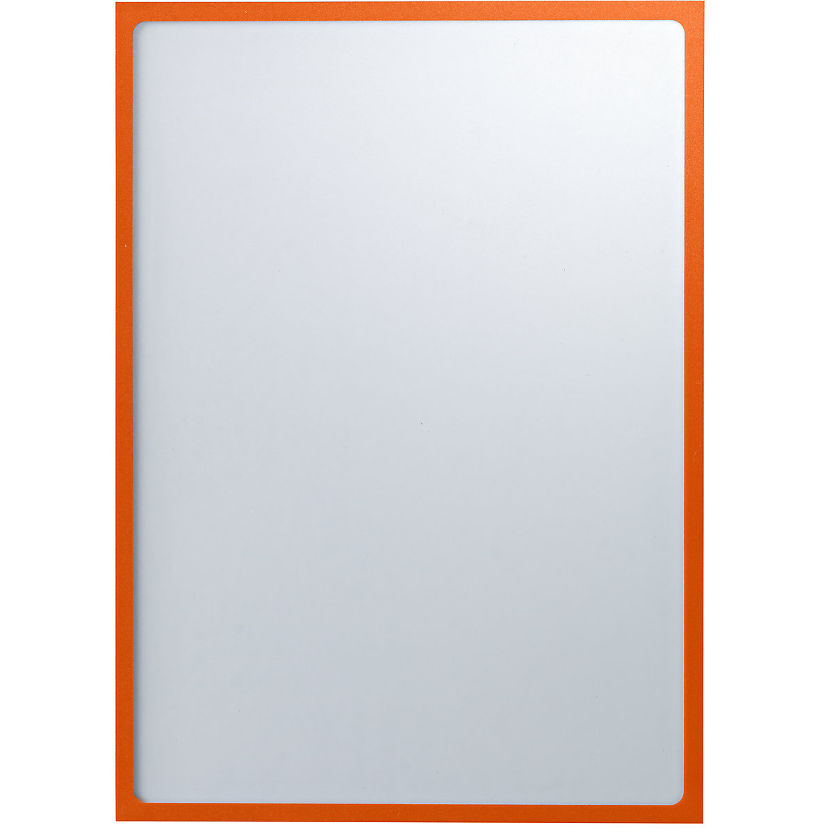 Buzunar informativ magnetic – eurokraft basic, DIN A3, lăț. x î. 312 x 435 mm, ramă portocalie, amb. 10 buc.-0