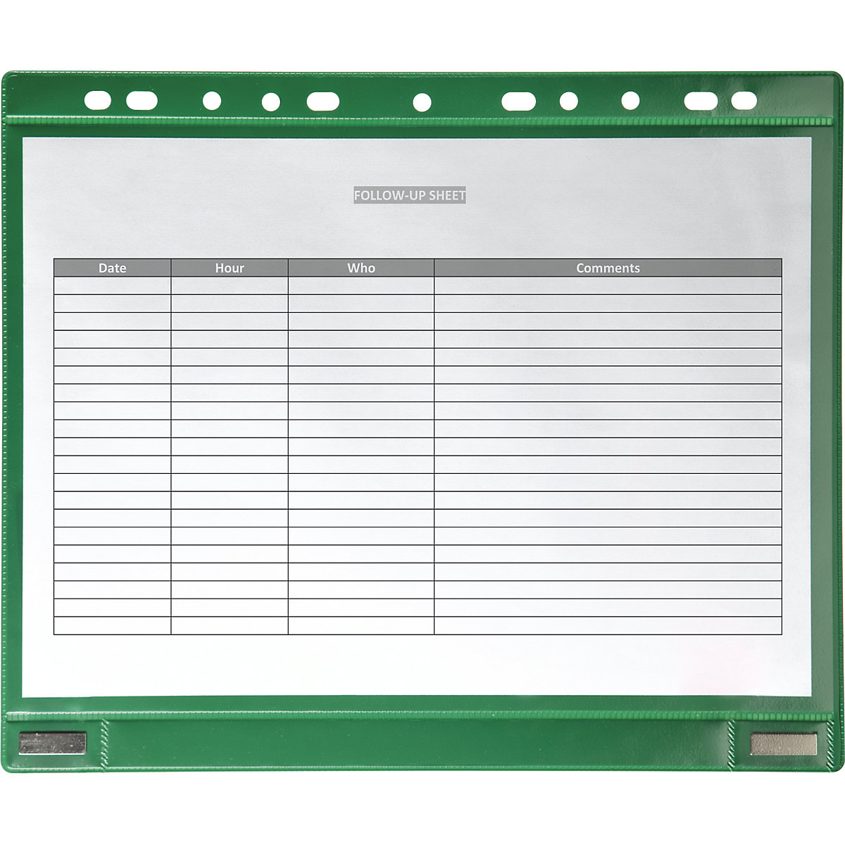 Buzunar transparent magnetic, cu margine pentru îndosariere – Tarifold (Imagine produs 2)-1