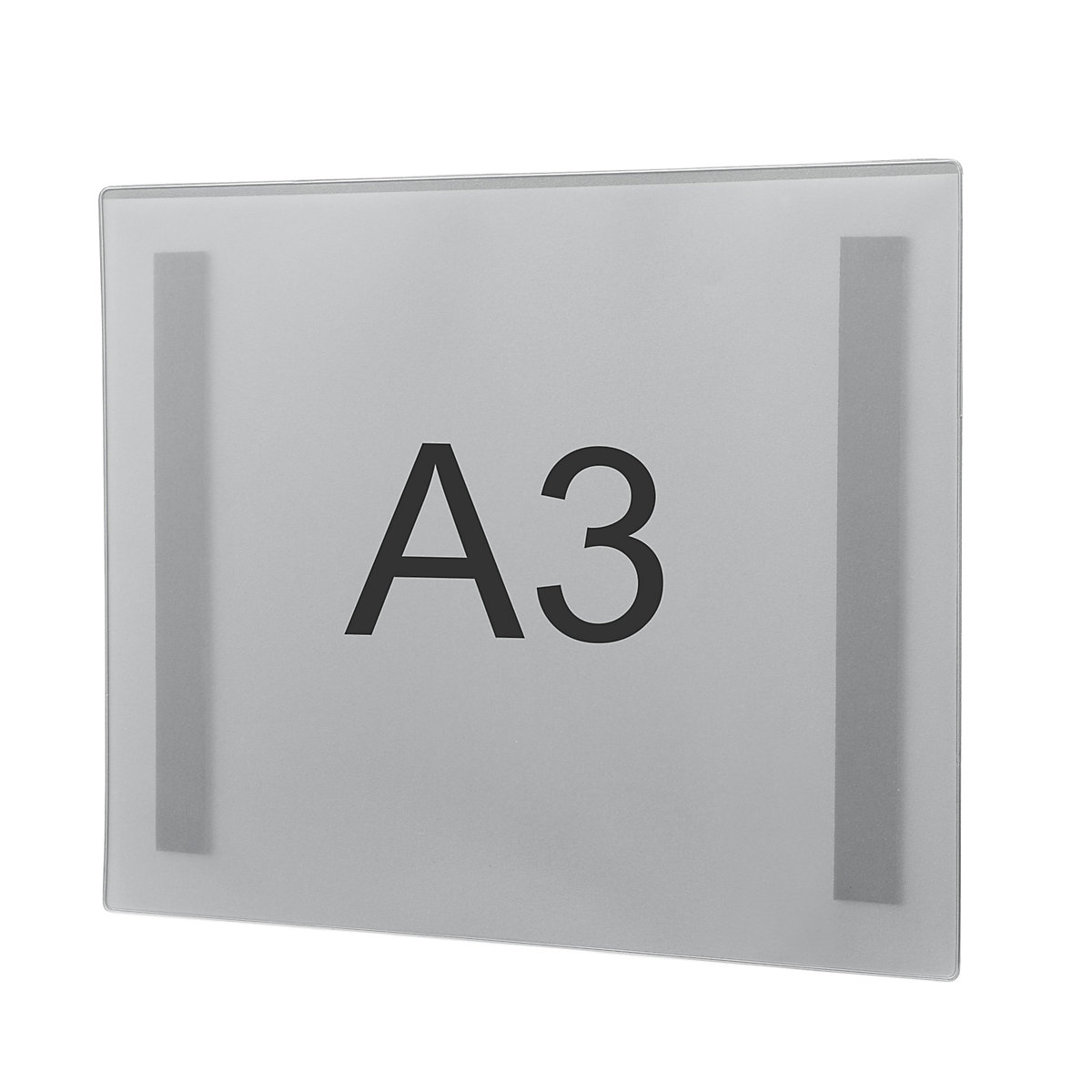 Buzunar transparent magnetofix – magnetoplan, amb. 2 buc., cauciuc magnetic 2 mm, DIN A3 orizontal-0