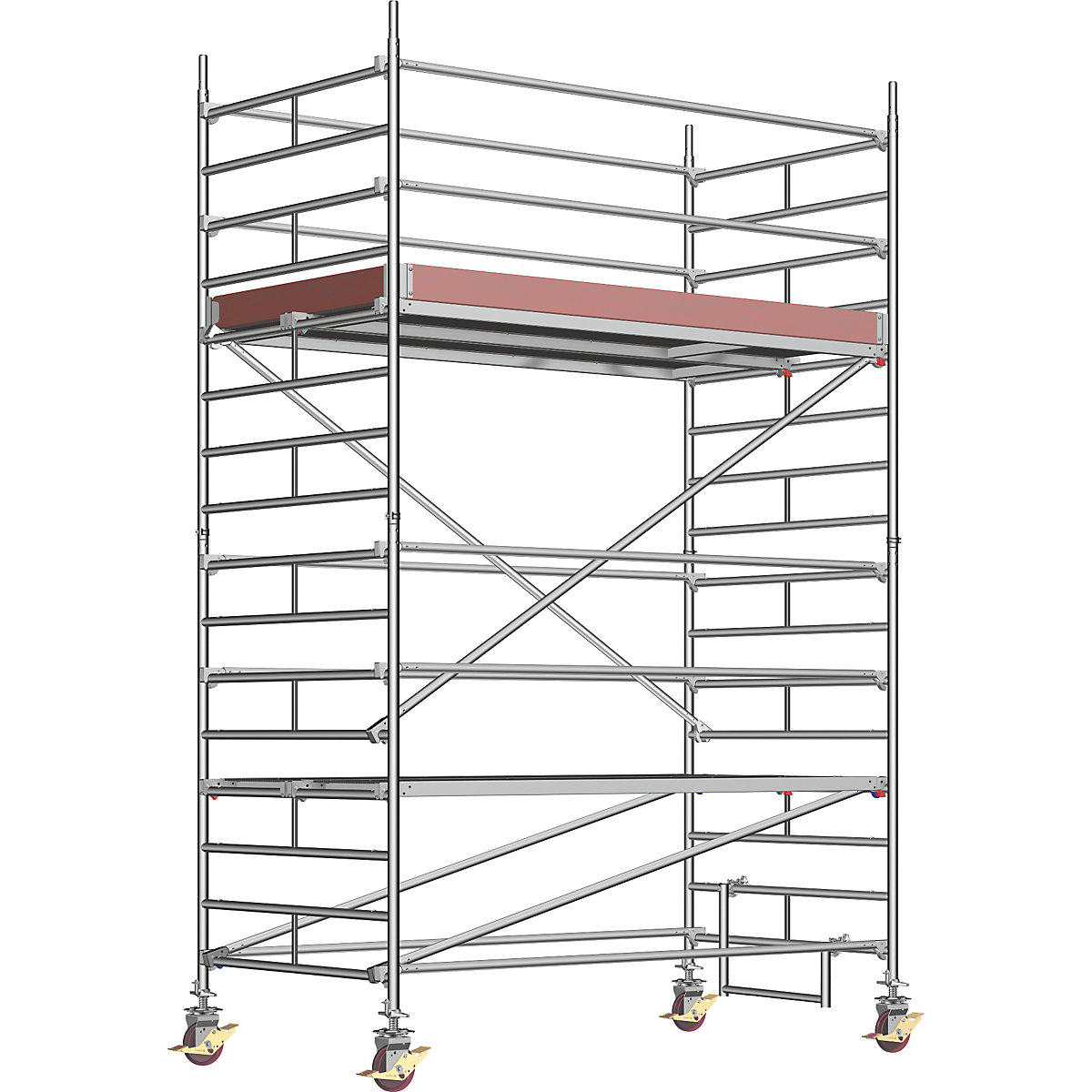 Uniwersalne, ruchome rusztowanie – Layher