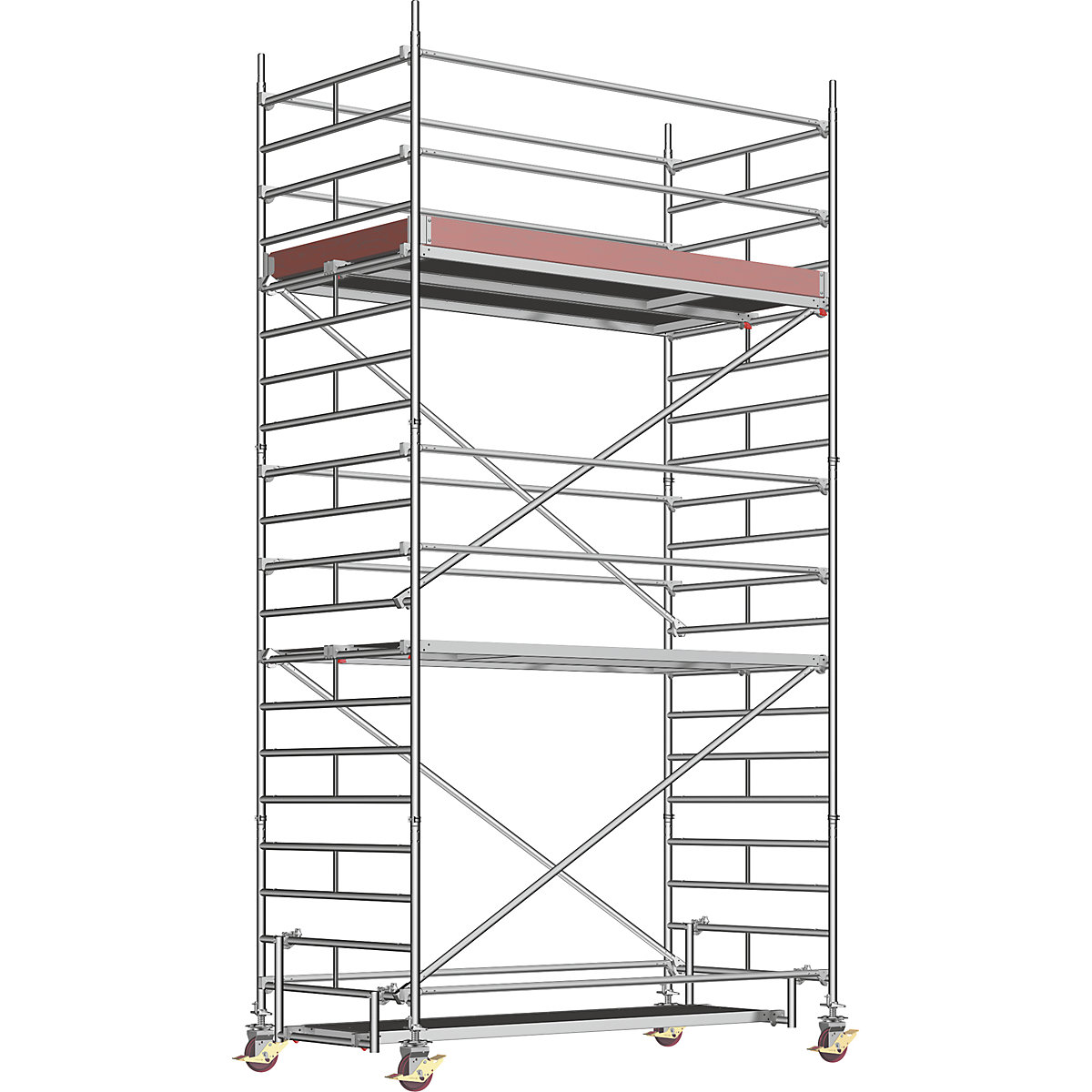 Uniwersalne, ruchome rusztowanie – Layher
