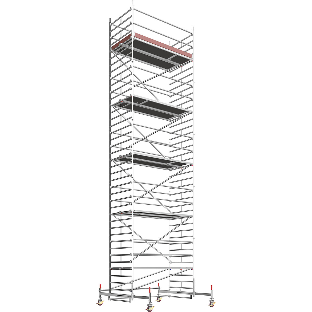 Uniwersalne, ruchome rusztowanie – Layher