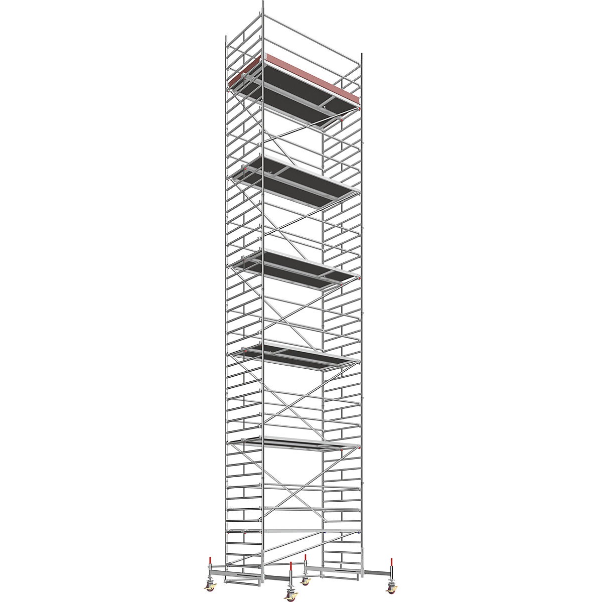 Uniwersalne, ruchome rusztowanie – Layher