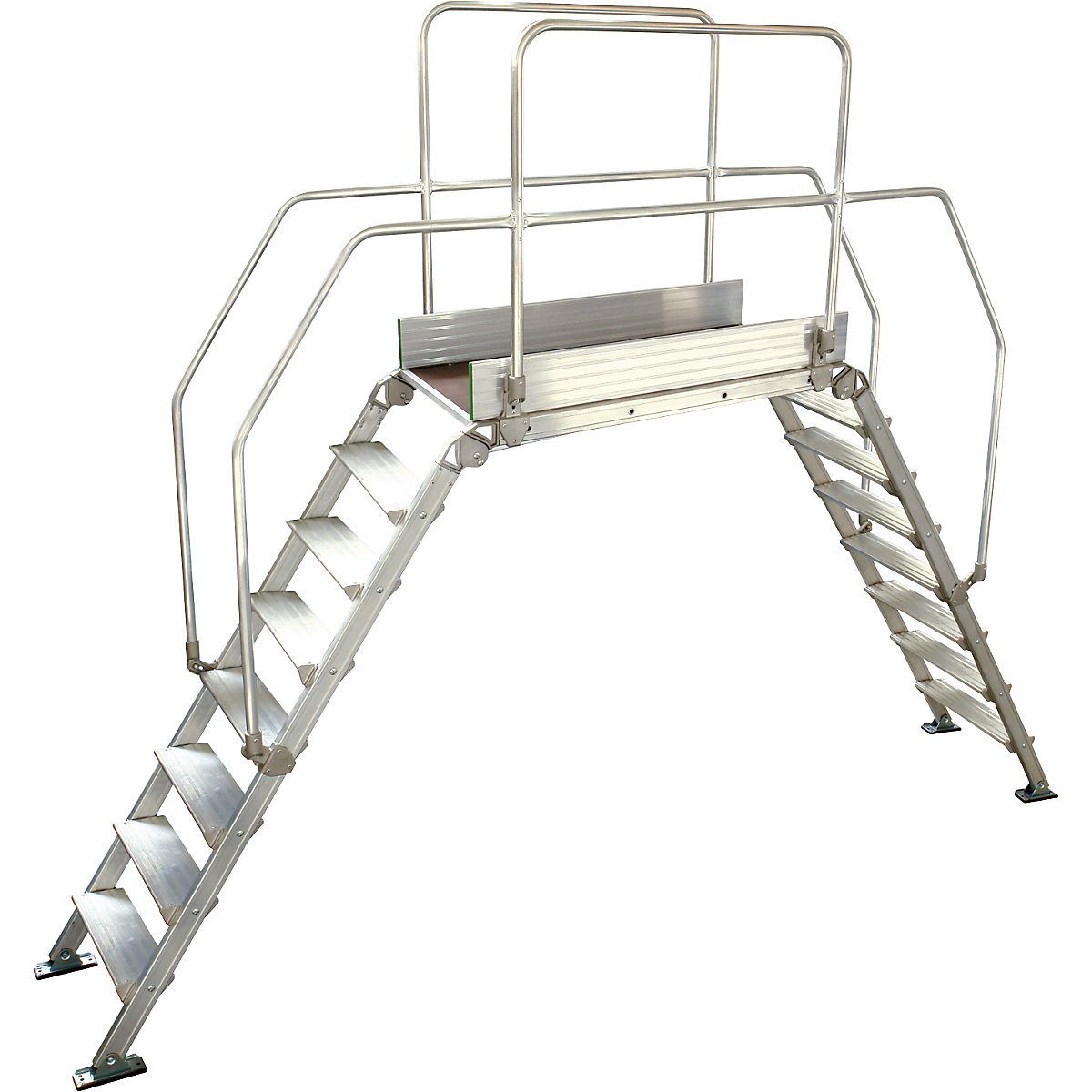 Aluminiowy pomost drabinowy