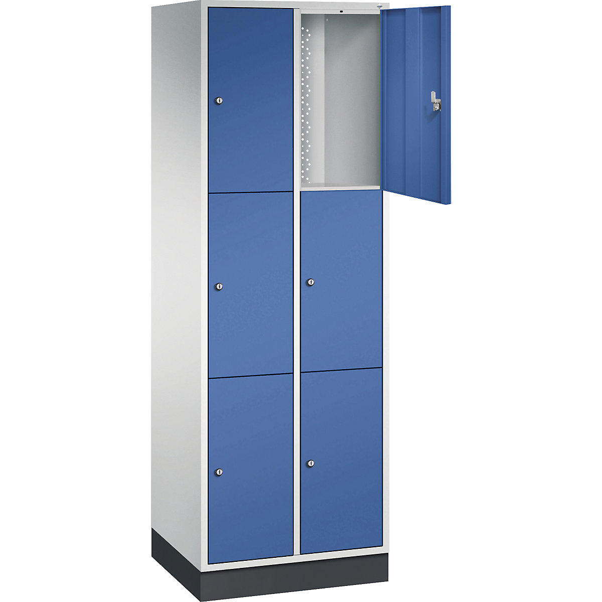Dulap cu 3 compartimente cu încuietoare Intro – C+P (Imagine produs 2)-1