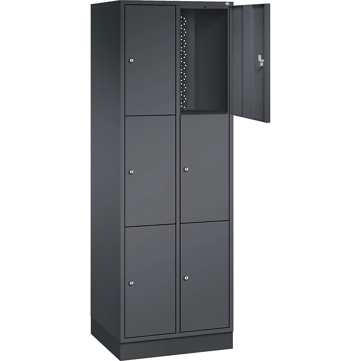 Dulap cu 3 compartimente cu încuietoare Intro – C+P (Imagine produs 2)-1