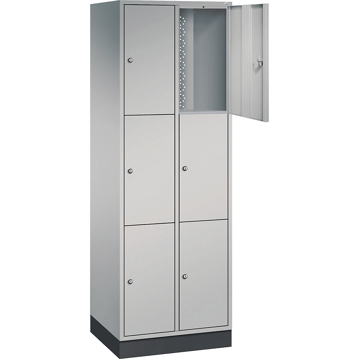 Dulap cu 3 compartimente cu încuietoare Intro – C+P (Imagine produs 2)-1