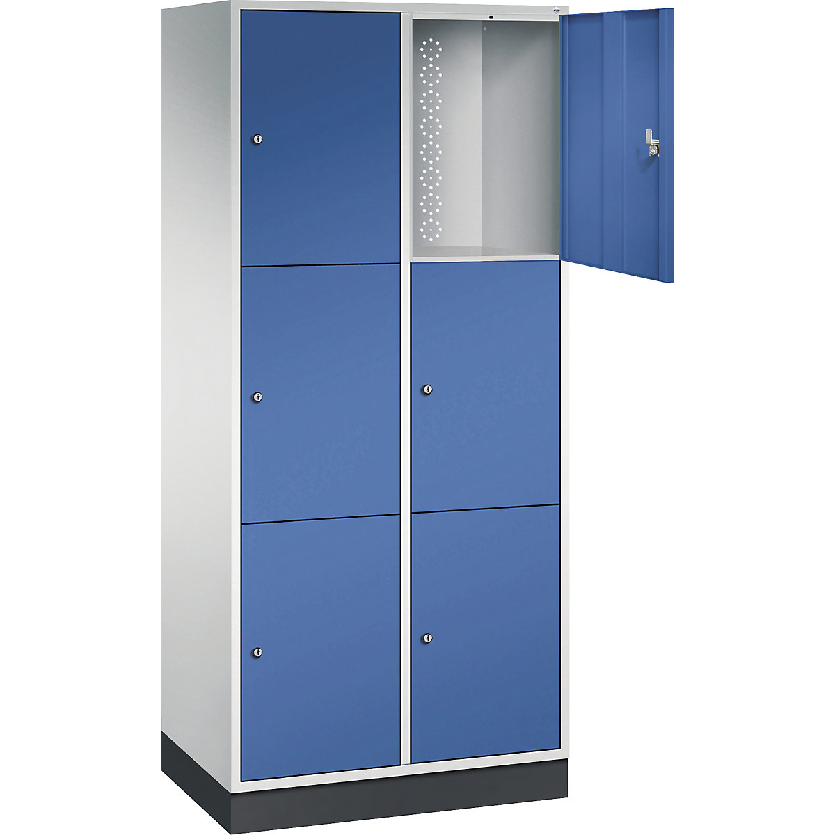 Dulap cu 3 compartimente cu încuietoare Intro – C+P (Imagine produs 2)-1