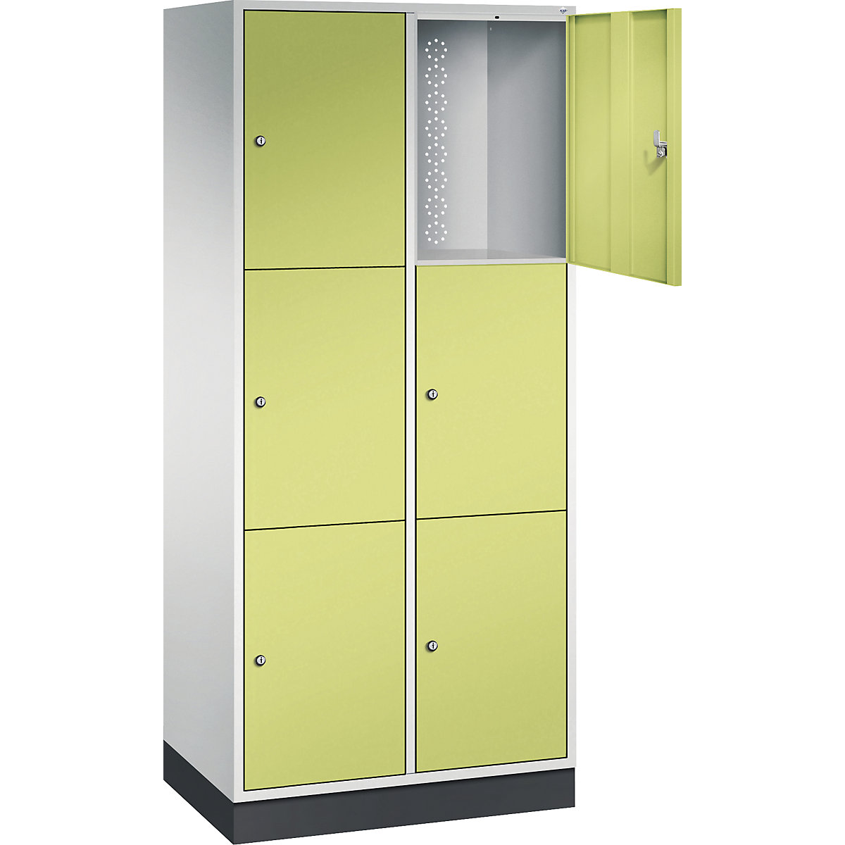 Dulap cu 3 compartimente cu încuietoare Intro – C+P (Imagine produs 2)-1