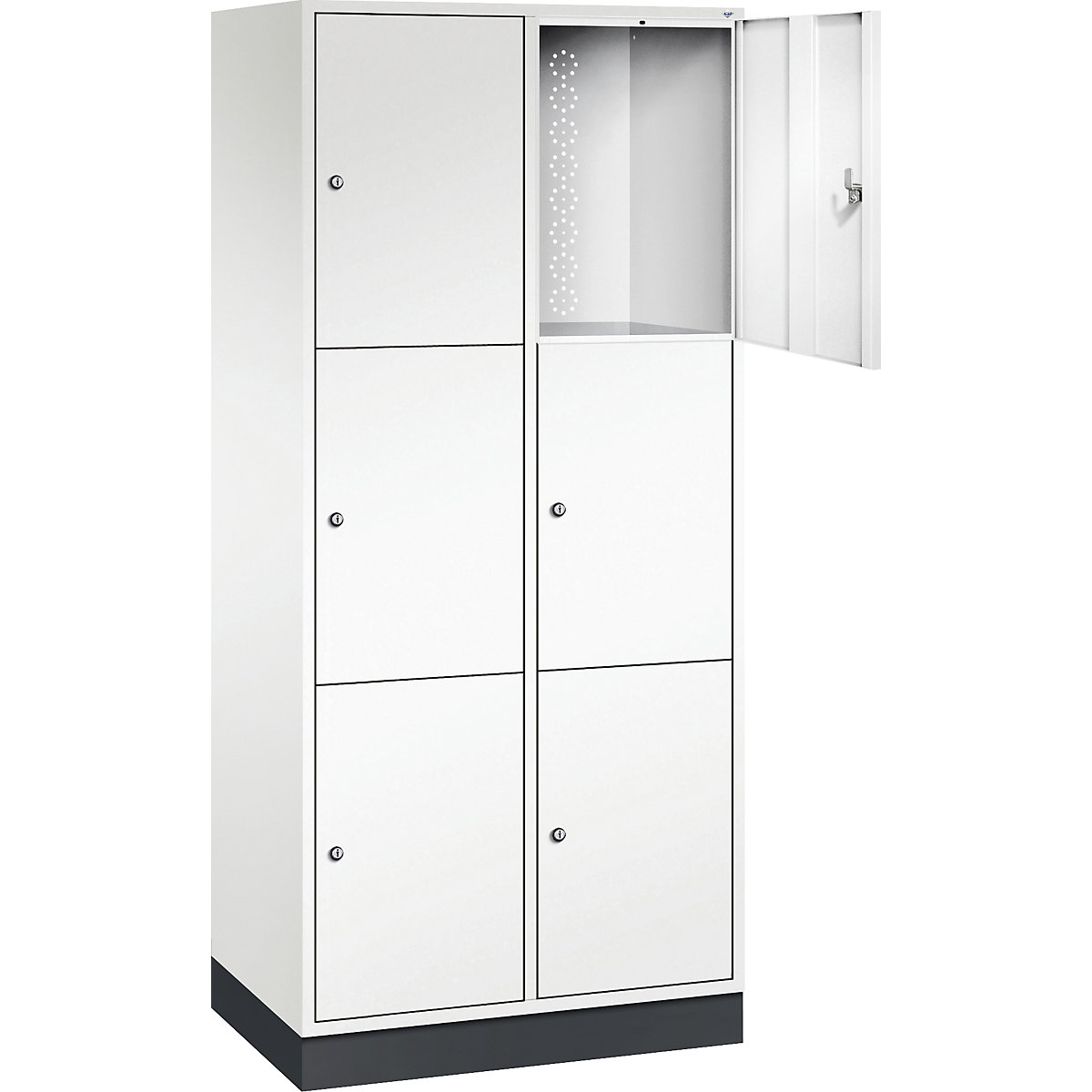Dulap cu 3 compartimente cu încuietoare Intro – C+P (Imagine produs 2)-1