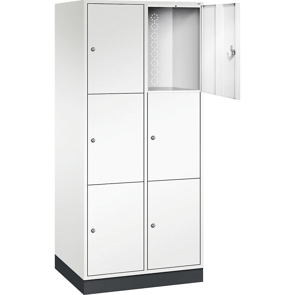 Dulap cu 3 compartimente cu încuietoare Intro – C+P (Imagine produs 2)-1