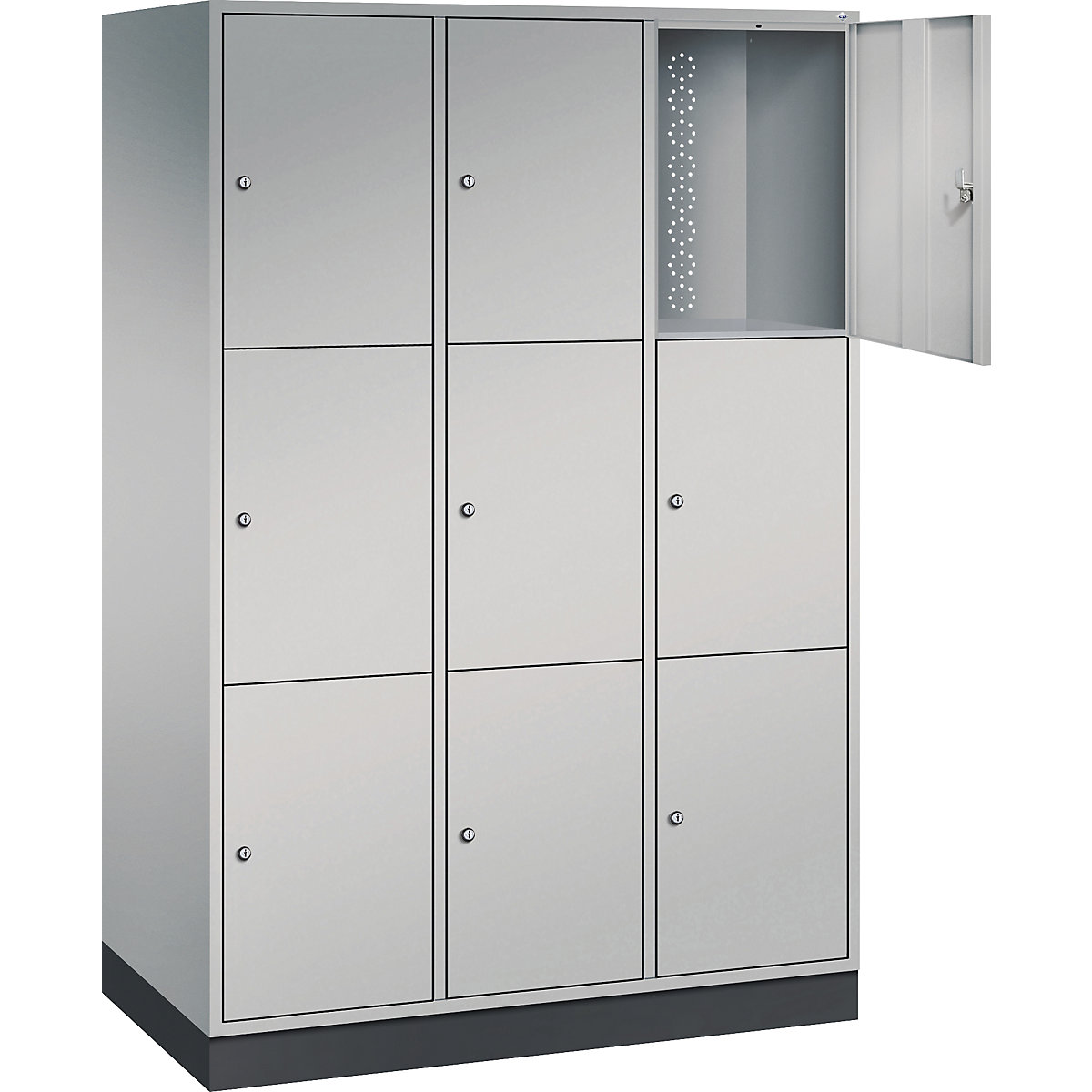 Dulap cu 3 compartimente cu încuietoare Intro – C+P (Imagine produs 2)-1