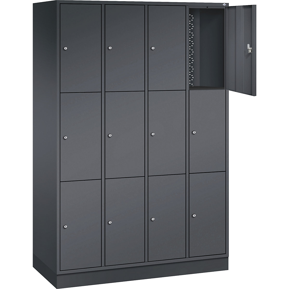 Dulap cu 3 compartimente cu încuietoare Intro – C+P (Imagine produs 2)-1