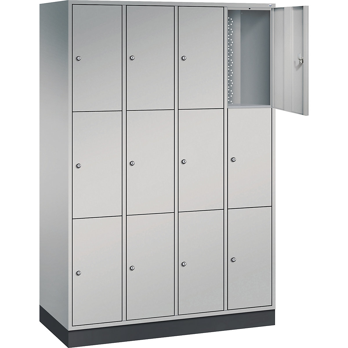 Dulap cu 3 compartimente cu încuietoare Intro – C+P (Imagine produs 2)-1