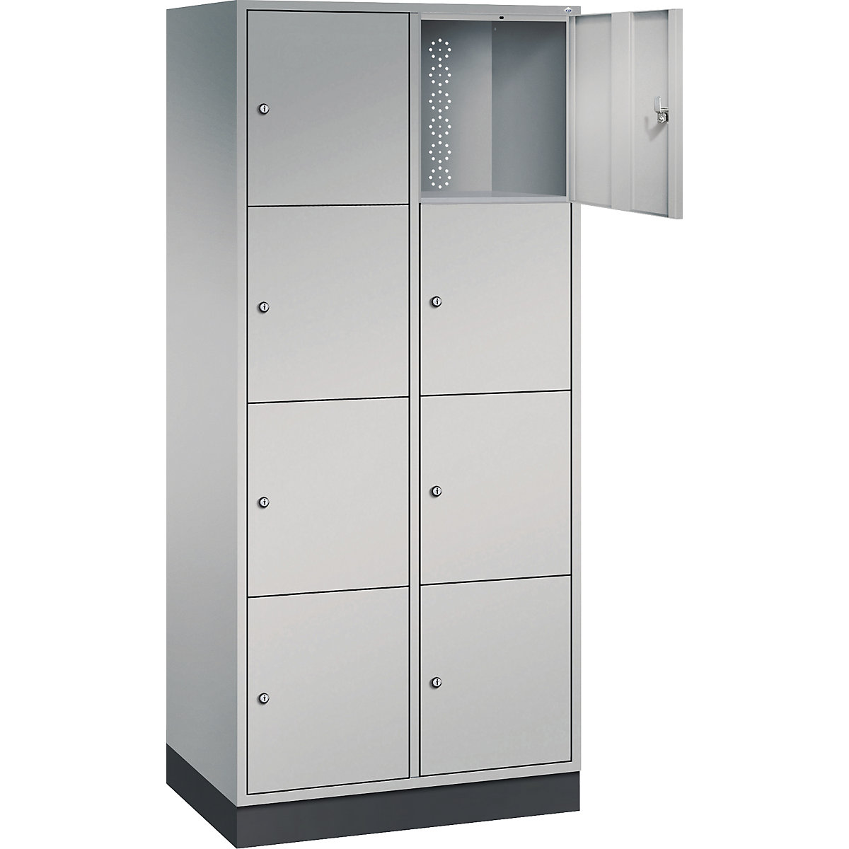 Dulap cu 4 compartimente cu încuietoare Intro – C+P (Imagine produs 2)-1