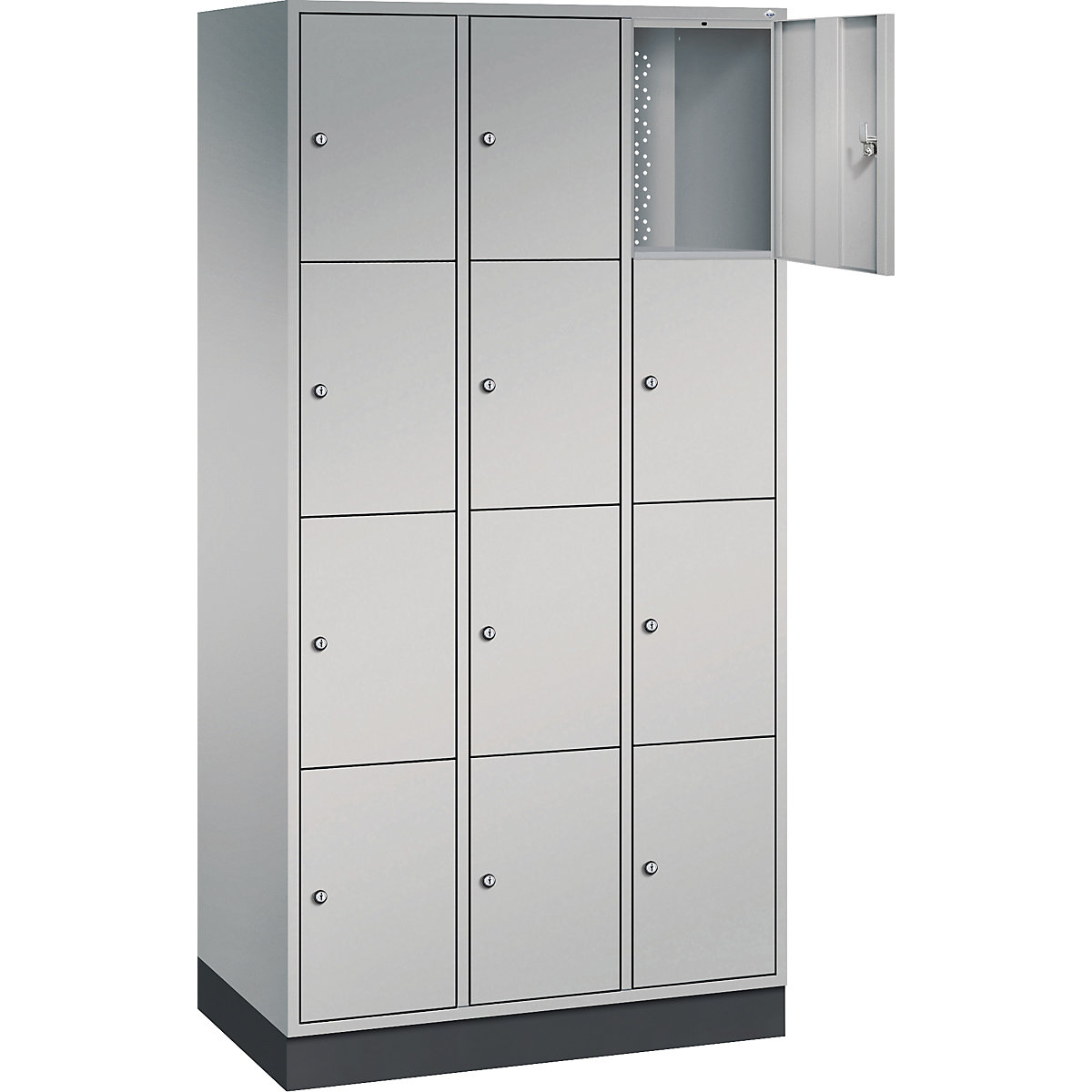 Dulap cu 4 compartimente cu încuietoare Intro – C+P (Imagine produs 2)-1