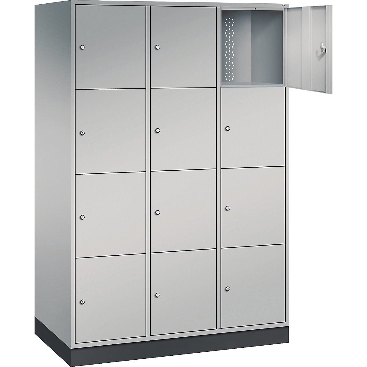 Dulap cu 4 compartimente cu încuietoare Intro – C+P (Imagine produs 2)-1