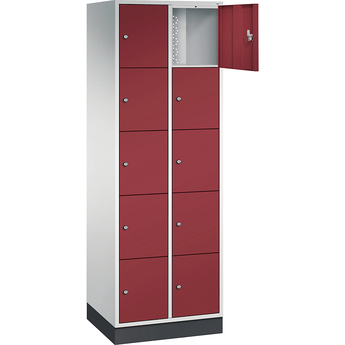 Dulap cu 5 compartimente cu încuietoare Intro – C+P (Imagine produs 2)-1