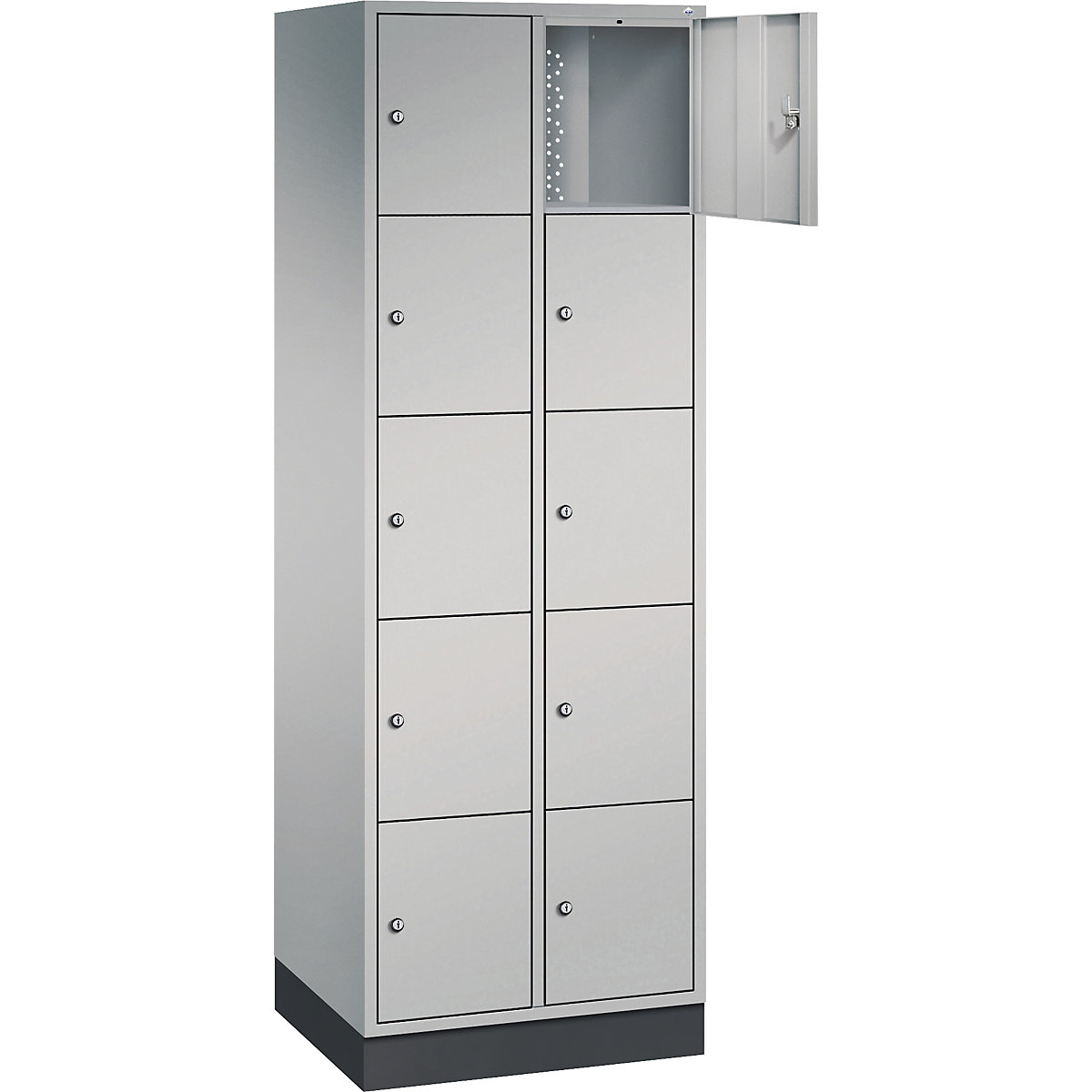 Dulap cu 5 compartimente cu încuietoare Intro – C+P (Imagine produs 2)-1