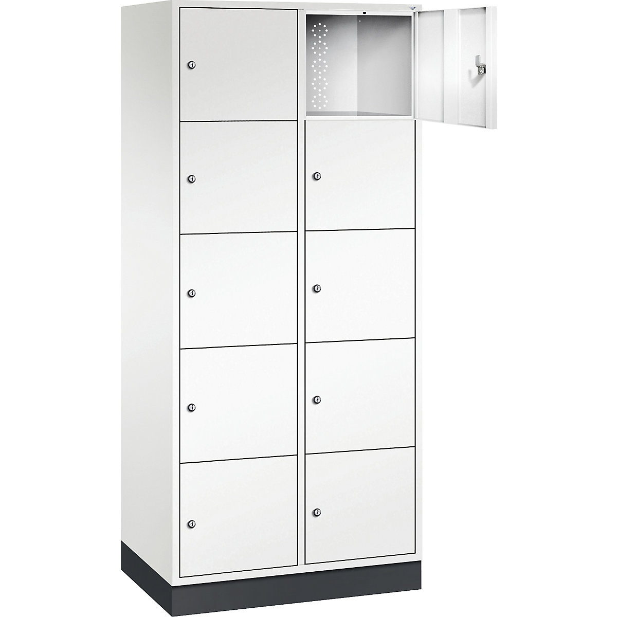 Dulap cu 5 compartimente cu încuietoare Intro – C+P (Imagine produs 2)-1